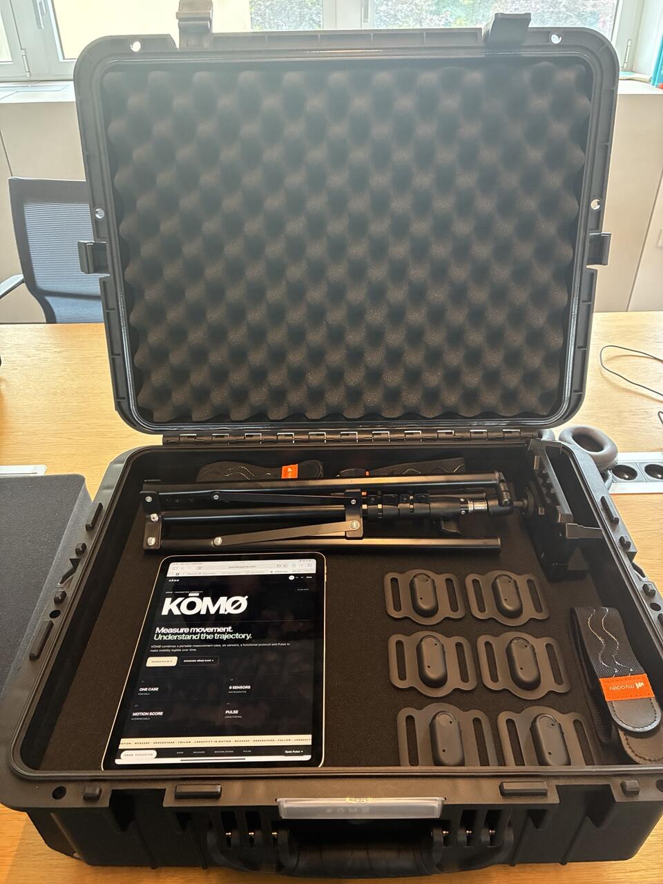 Earlier KŌMØ portable equipment prototype